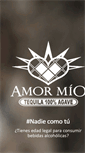 Mobile Screenshot of amormiotequila.com